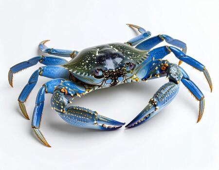 Blue star crabs 